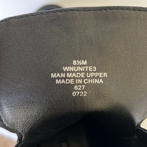 💥SALE💥 Nine West Black Boots 3” high heels - Picture 5 of 7